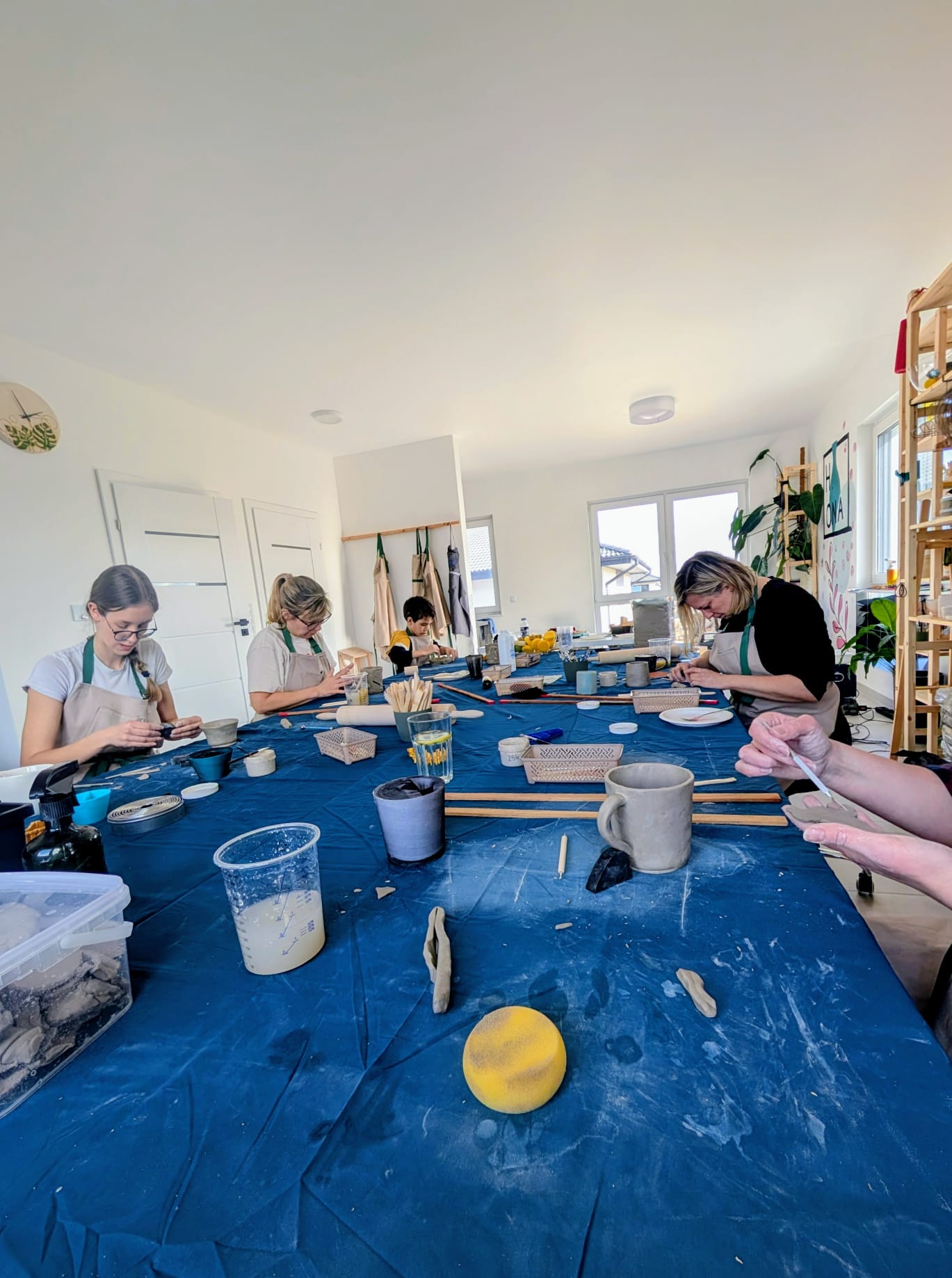 Zajęcia ceramiczne — kreatywność